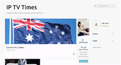 Desktop Screenshot of iptvtimes.net